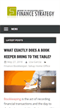 Mobile Screenshot of finance-strategy.com