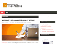 Tablet Screenshot of finance-strategy.com